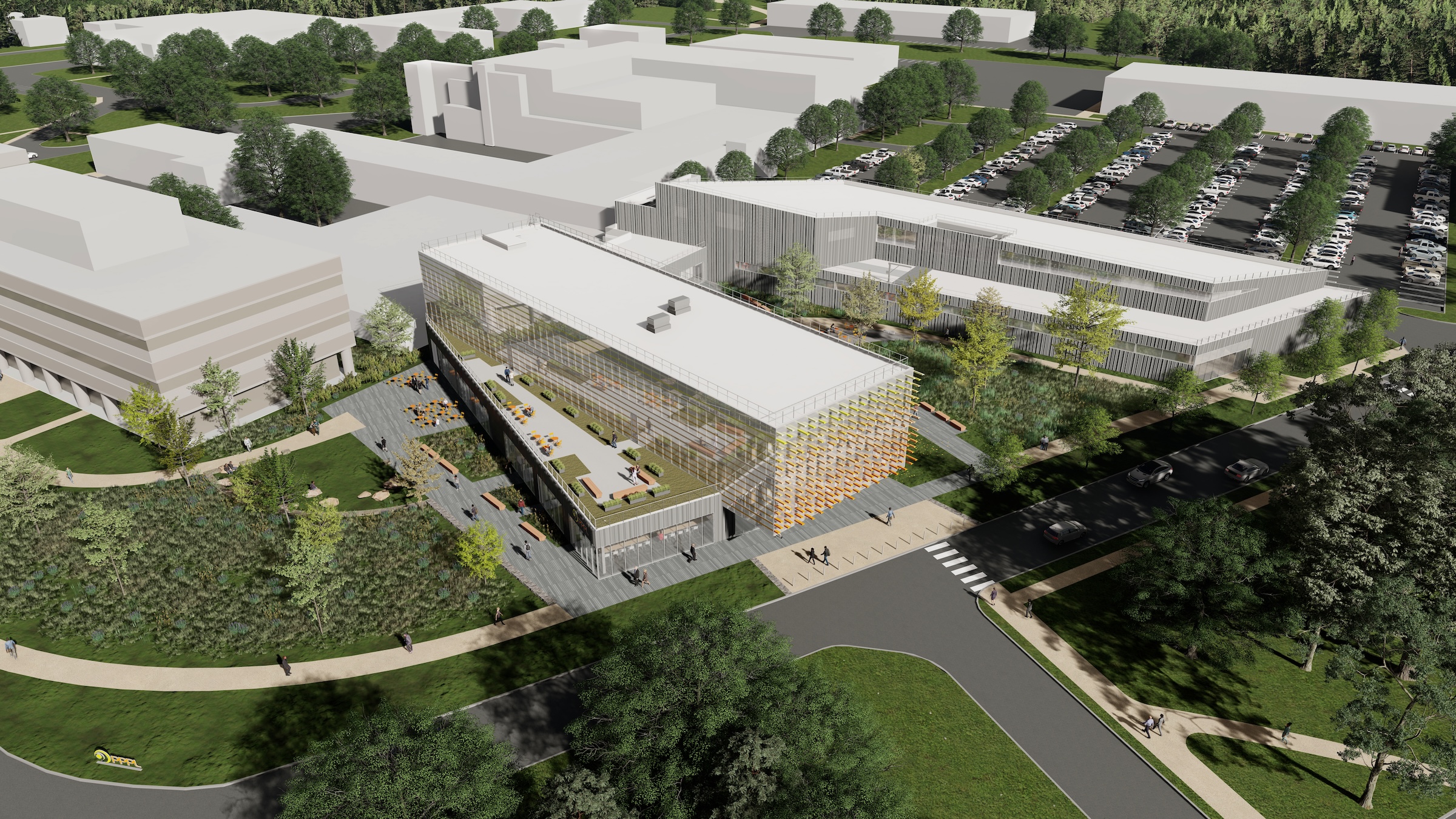 The Department of Energy breaks ground on the Princeton Plasma Innovation Center, Rendering courtesy SmithGroup