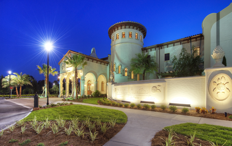 The new Dr. Phillips Charities building received LEED Silver certification from 