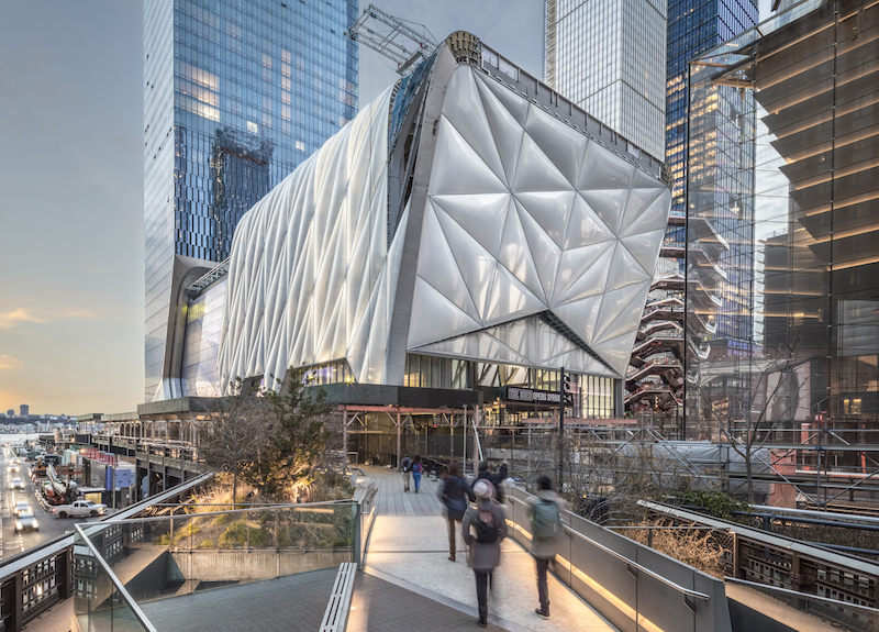 The Shed as viewed from the High Line