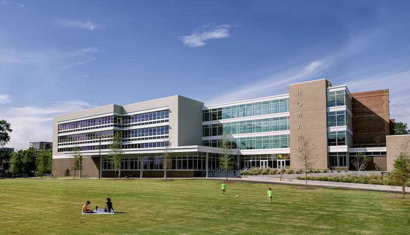 David T. Howard School exterior rehabilitation in Atlanta