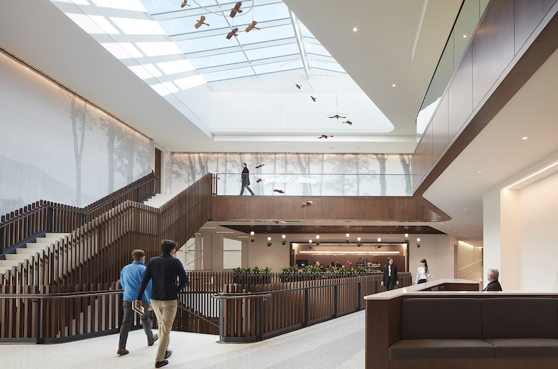 Montgomery Bell Academy H. Frank Burkholder Wellness Center interior space