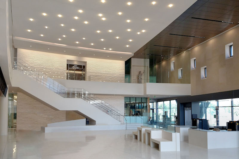 Johnson County courthouse lobby