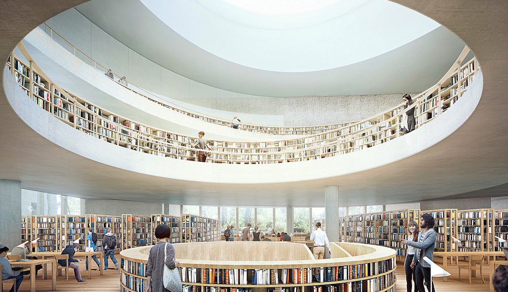 New renderings released for Herzog & de Meuron’s National Library of Israel