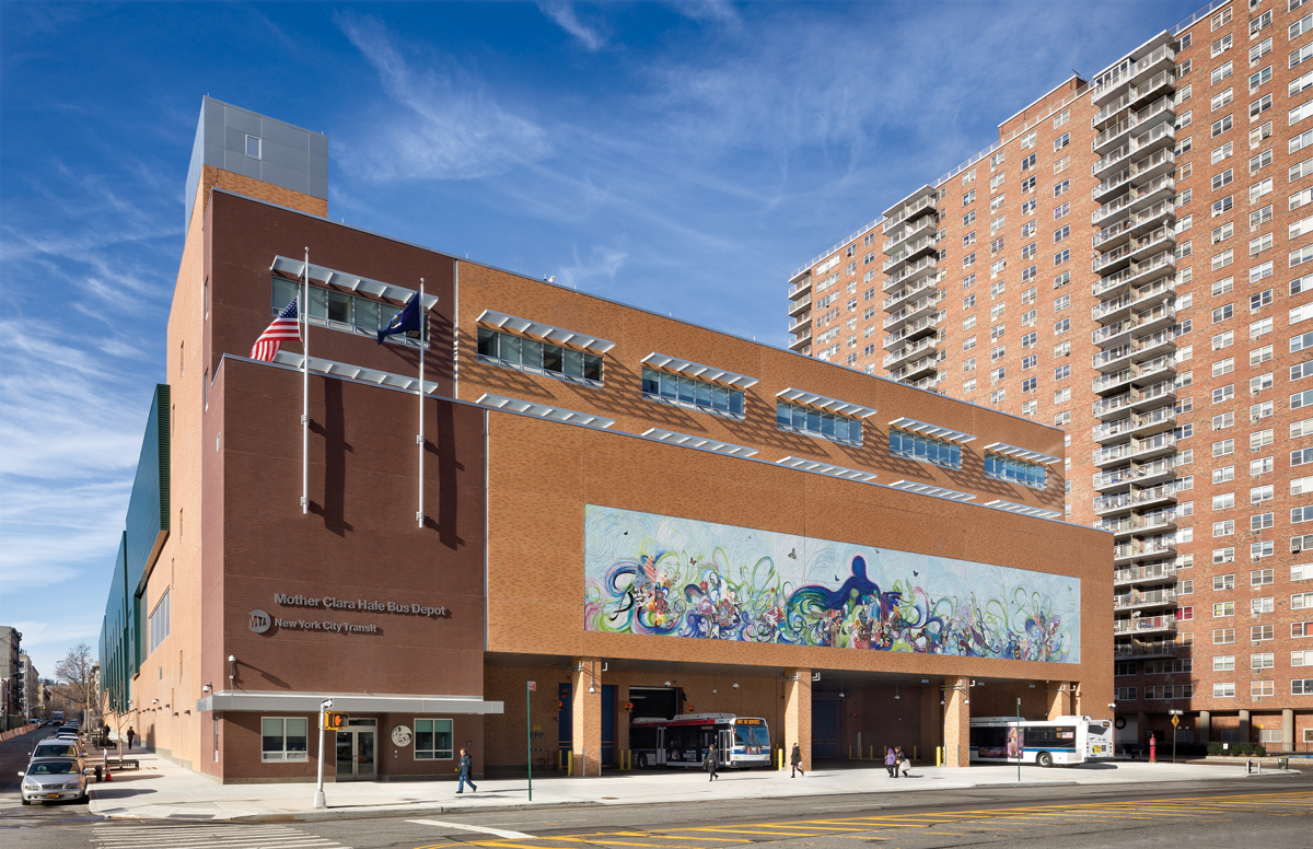 Nation's first LEED-certified bus depot