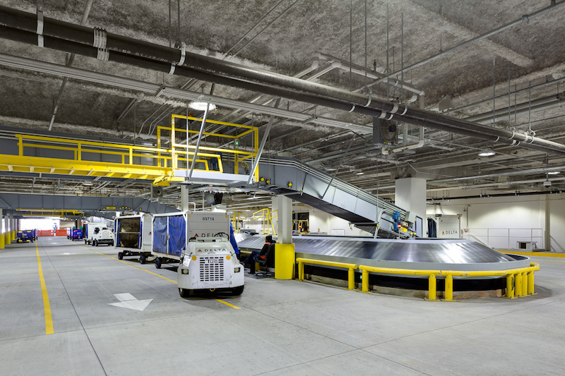 Airport baggage area