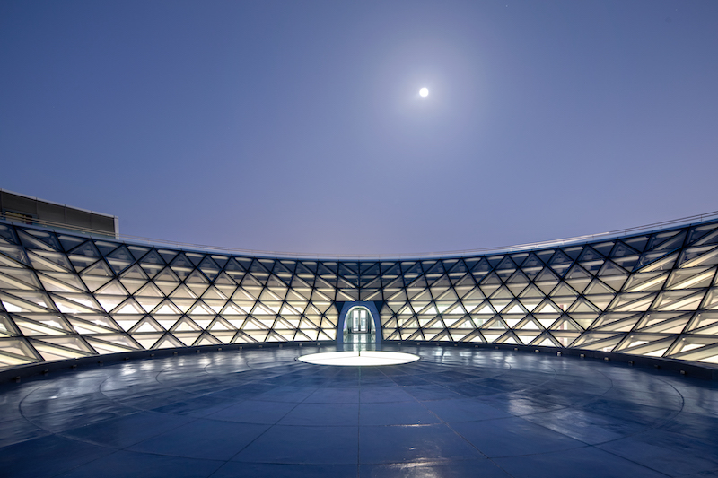 Shanghai Astronomy Museum inverted dome