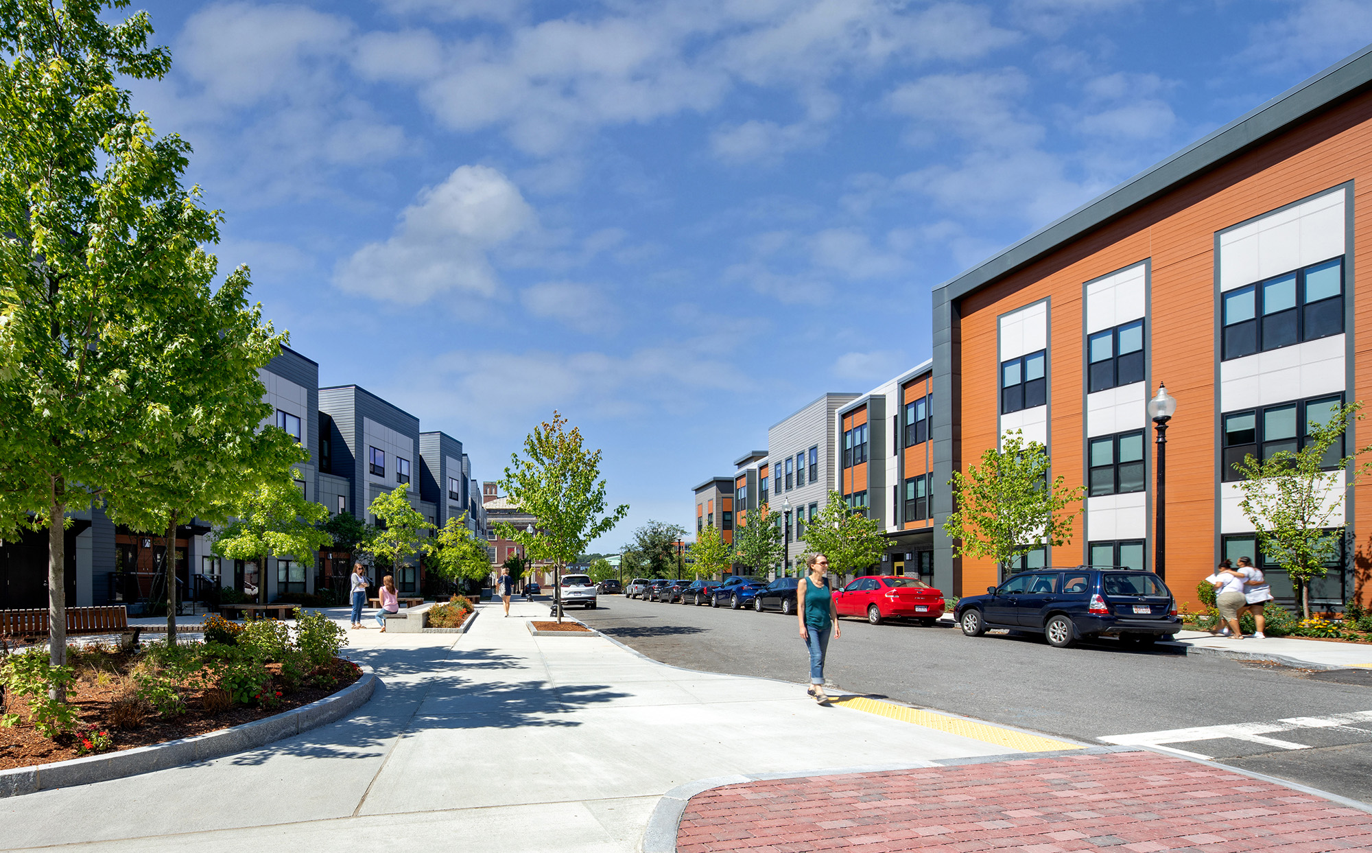 Affordable housing community Flat 9 at Whittier photo by Ed Wonsek