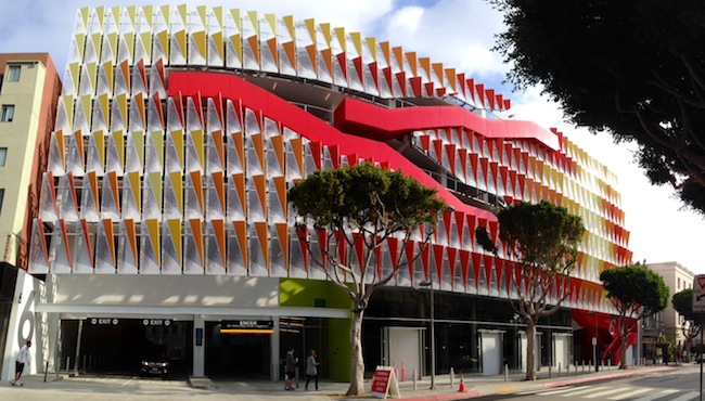 The city of Santa Monica, Calif.'s Parking Structure 6 won for Best Design of a 