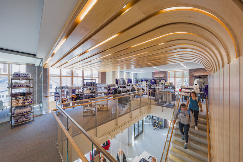 Williams College bookstore upper level