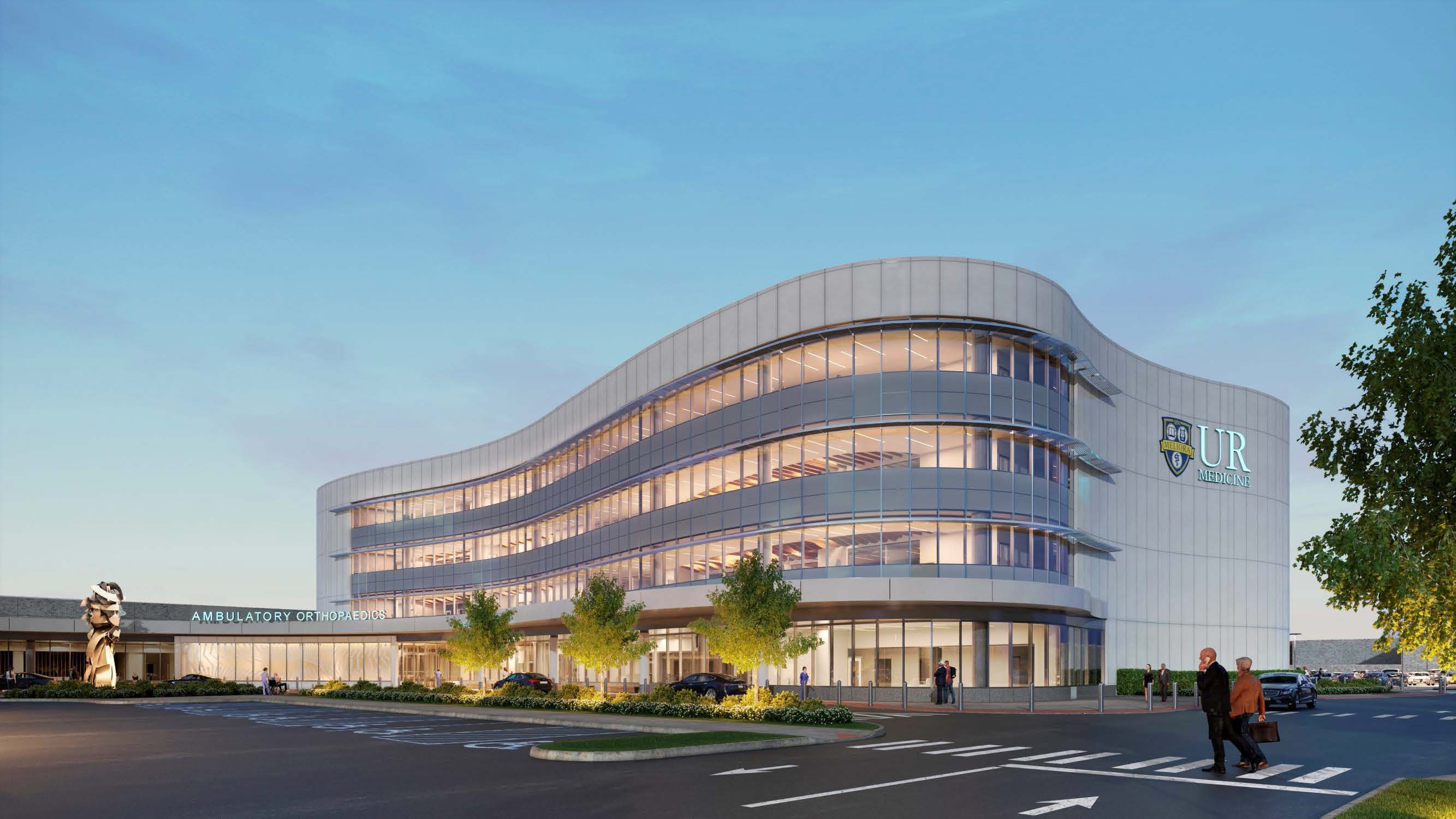 Ambulatory Orthopedics center exterior rendering