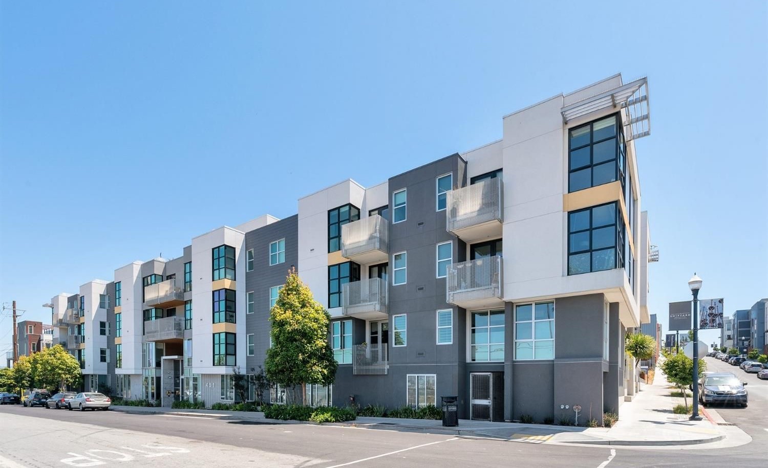 The Shipyard Condos at Hunters Point feature All Weather Architectural Aluminum windows and doors.