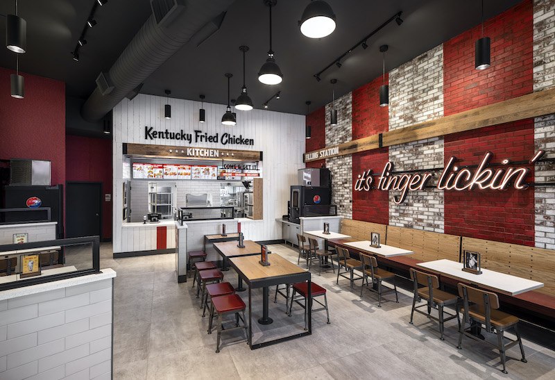 Kentucky fried chicken urban prototype