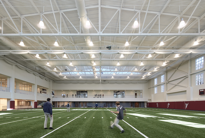 Montgomery Bell Academy H. Frank Burkholder Wellness Center practice field