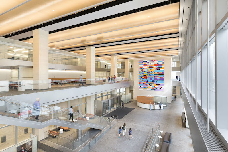 David H. Koch Center Ambulatory Care Center lobby