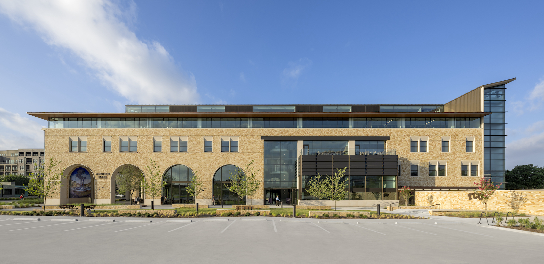 TCU's new state of the art medical school. Image: Wade Griffith. Courtesy of Hoefer Welker and CO Architects