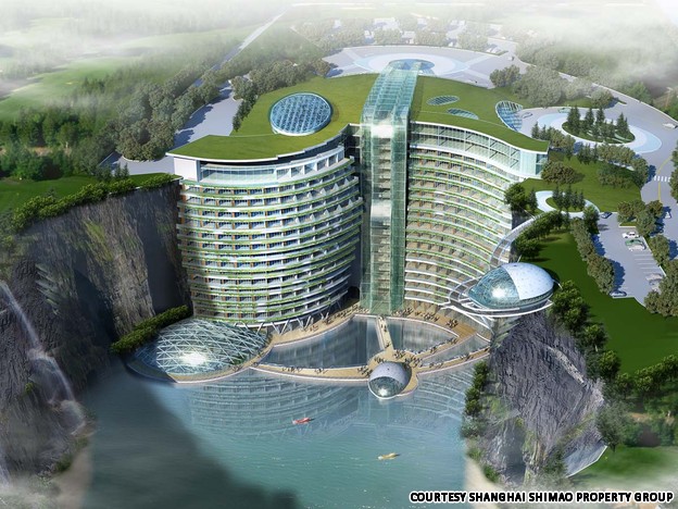 InterContinental Shimao Shanghai Wonderland is expected to extend 19 stories int