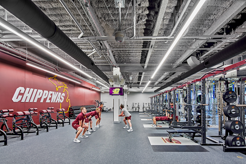 Chippewa Champions Center fitness center