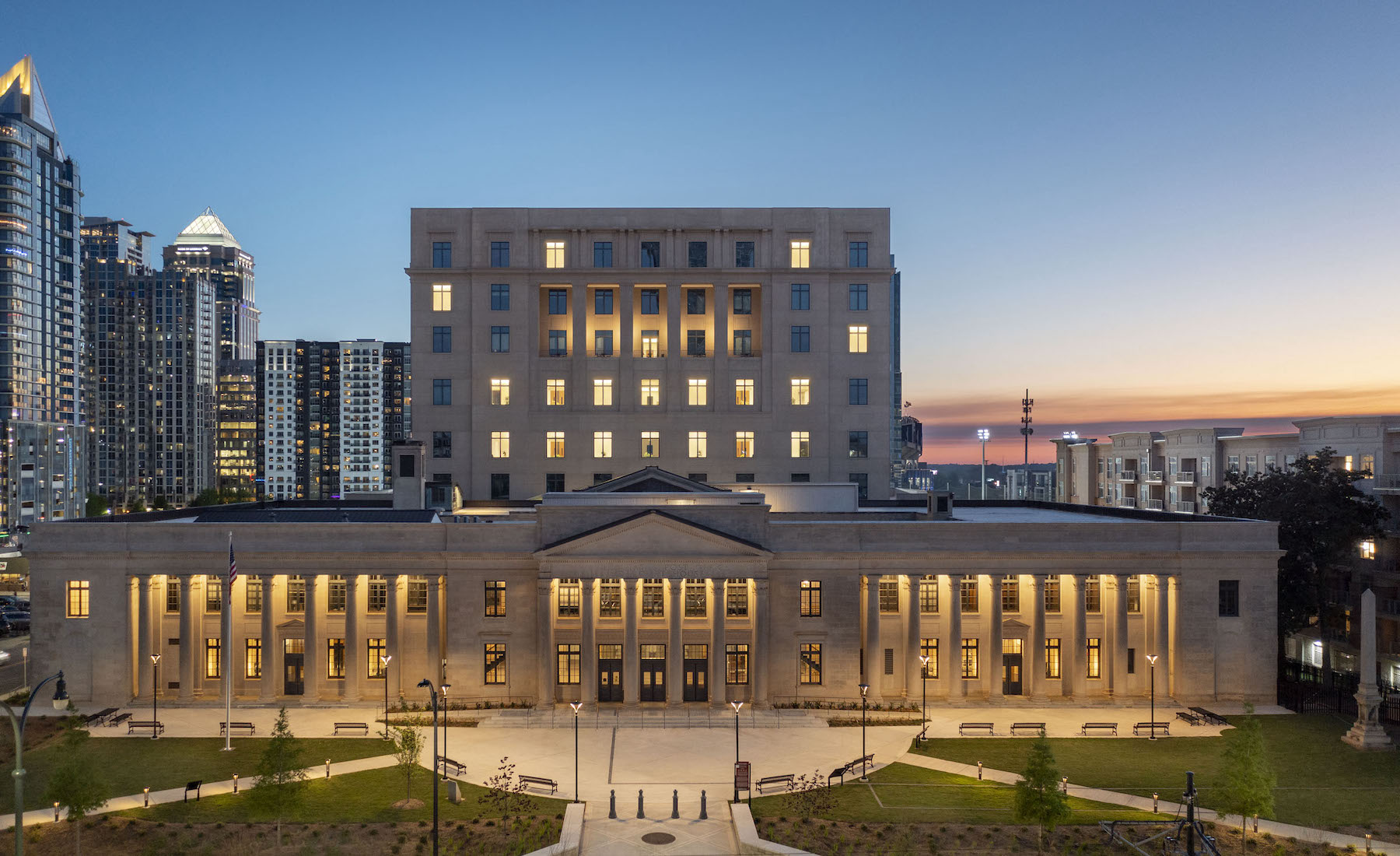 Jonas Courthouse and new addition in Charlotte, N.C.