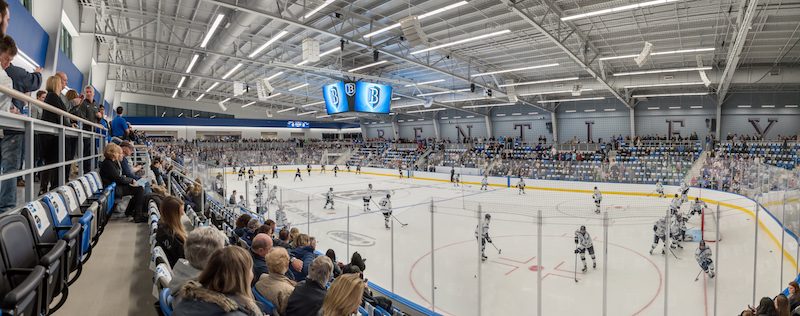 Inside Bentley Arena