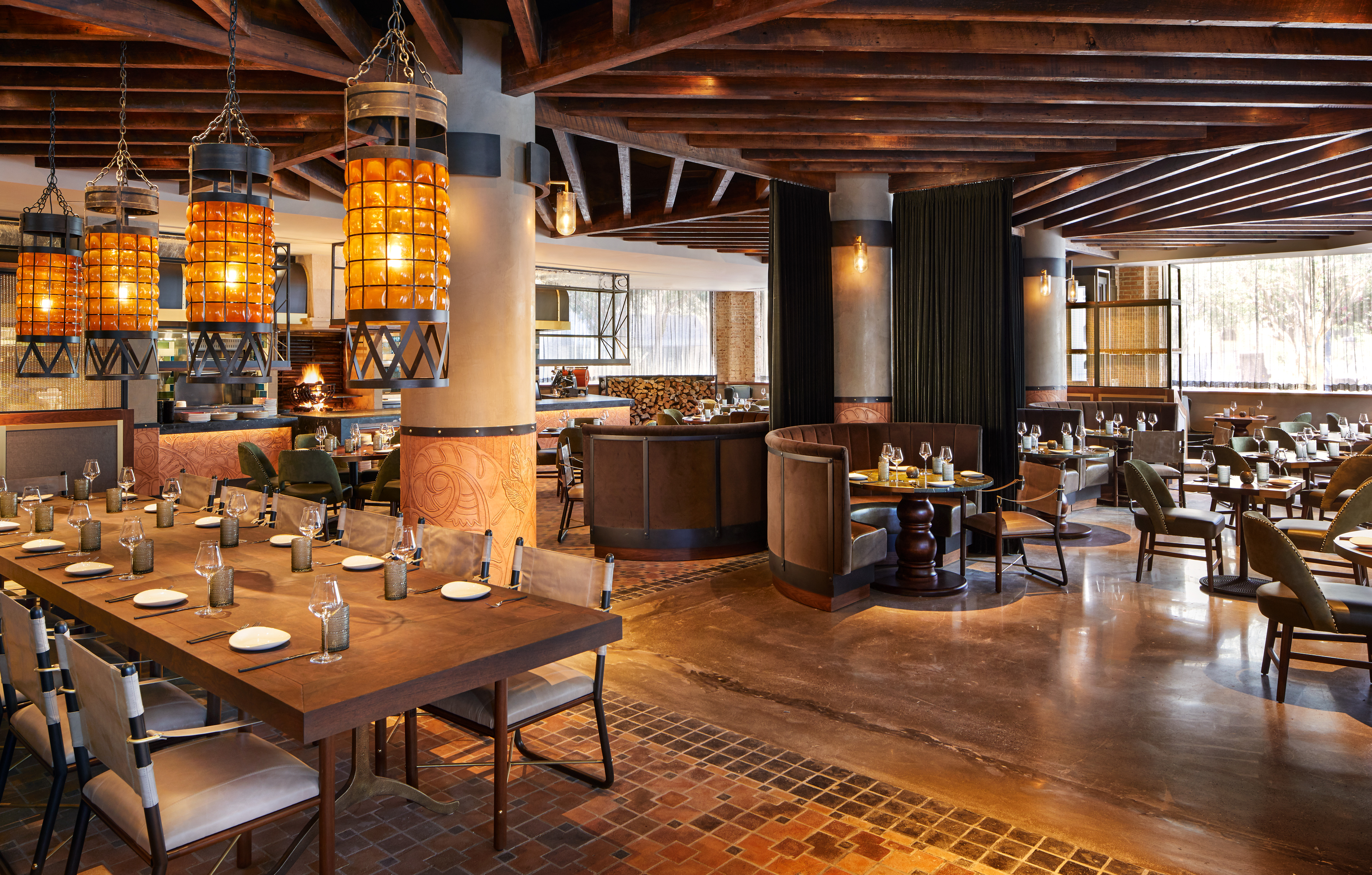 Ambar Restaurante Dining area