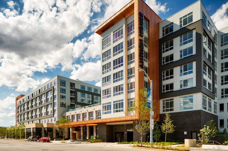 The exterior of Anthem House in Baltimore