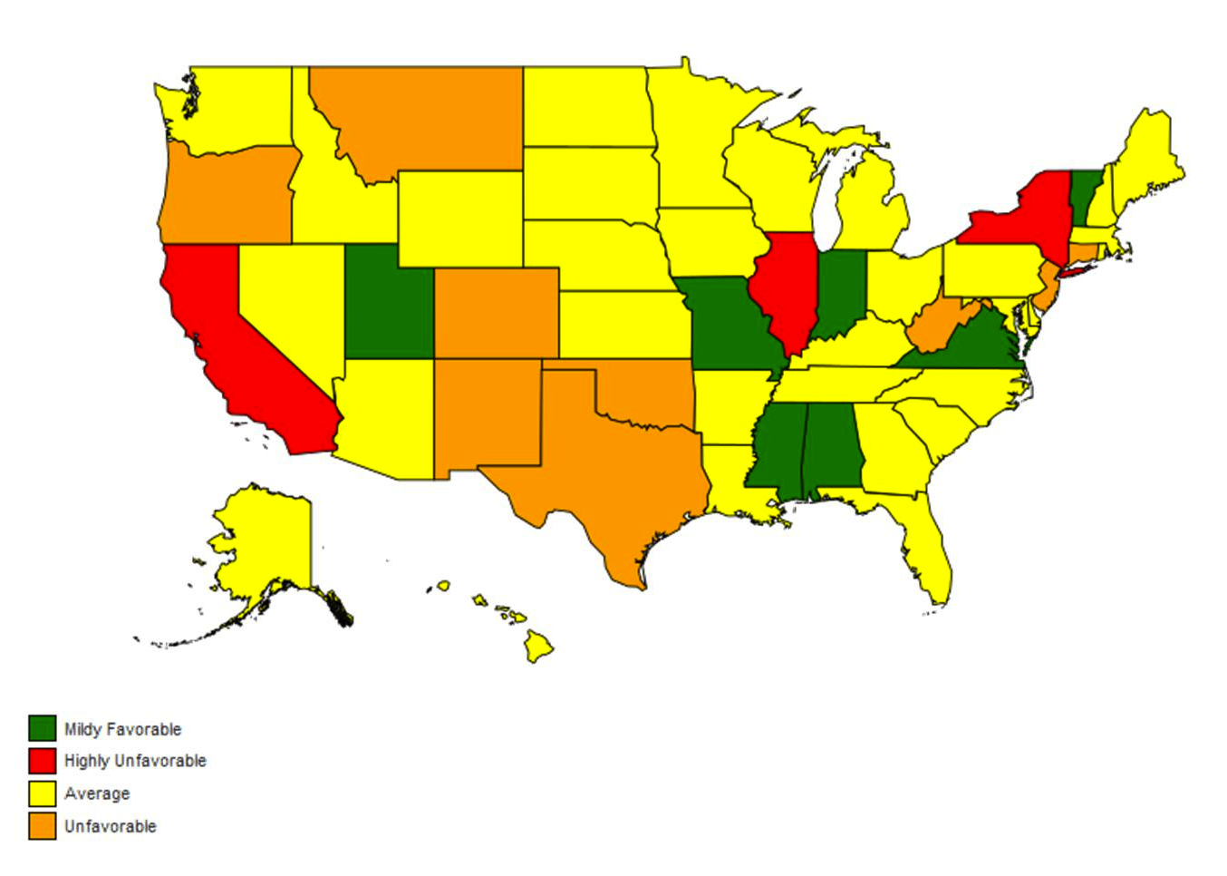 An example of Aons Construction Risk Map, which the portal updates regularly to