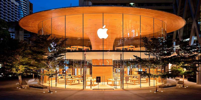 Apple Central World exterior