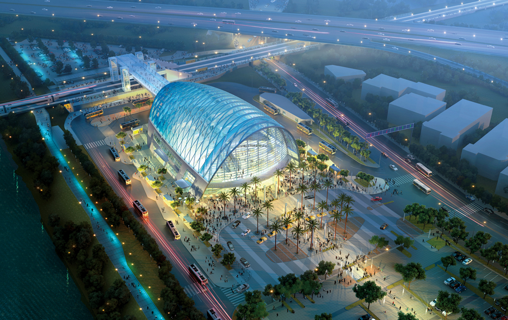 Set to open later this year, the $184 million Anaheim (Calif.) Regional Transpor