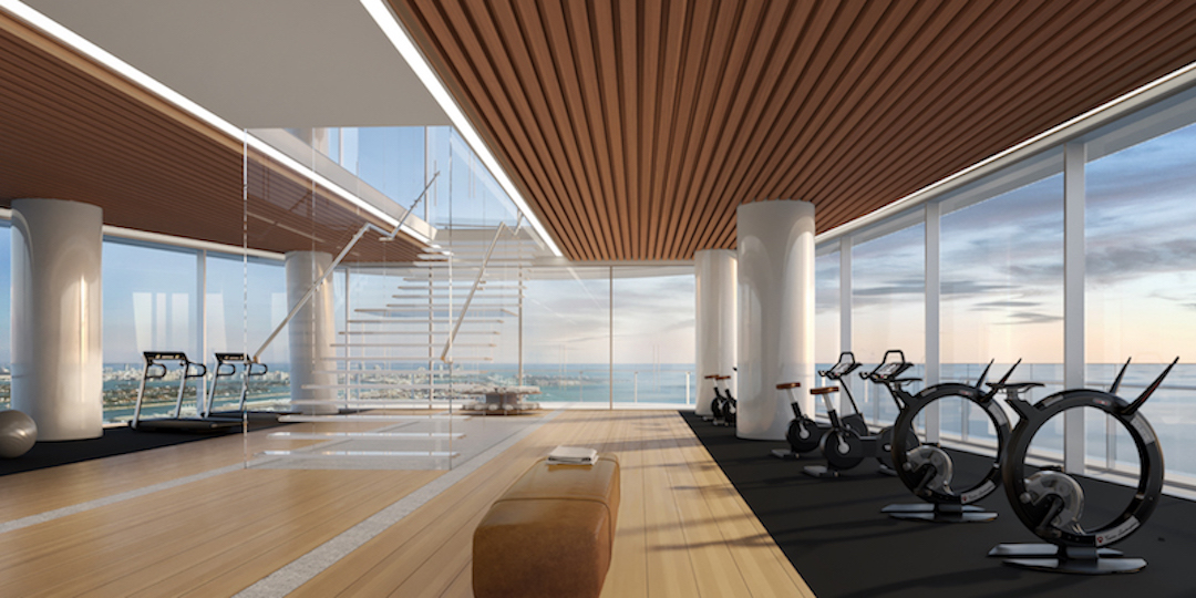 Aston Martin Residences Fitness Center