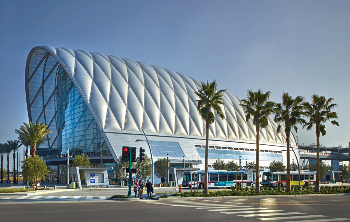 Anaheim’s soaring intermodal hub