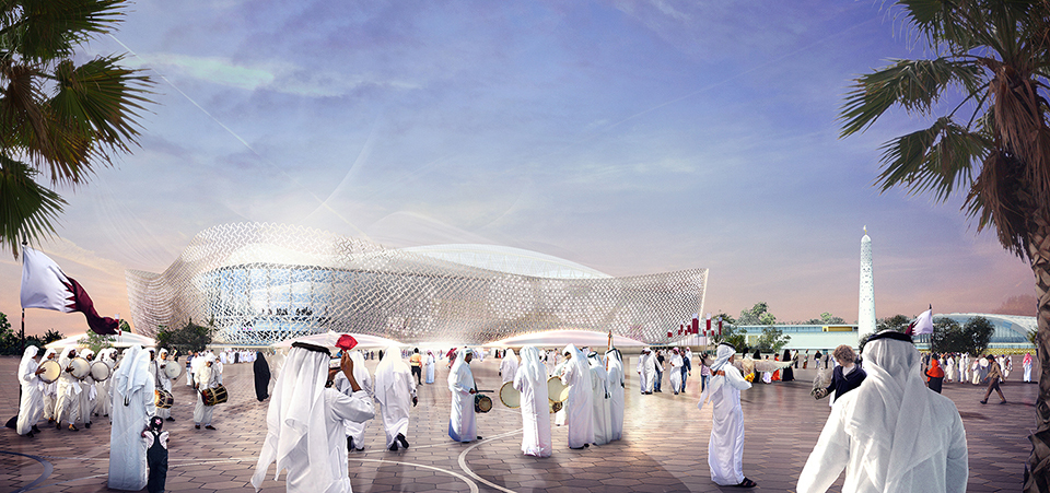 Qatar unveils fifth World Cup Stadium, Al Rayyan