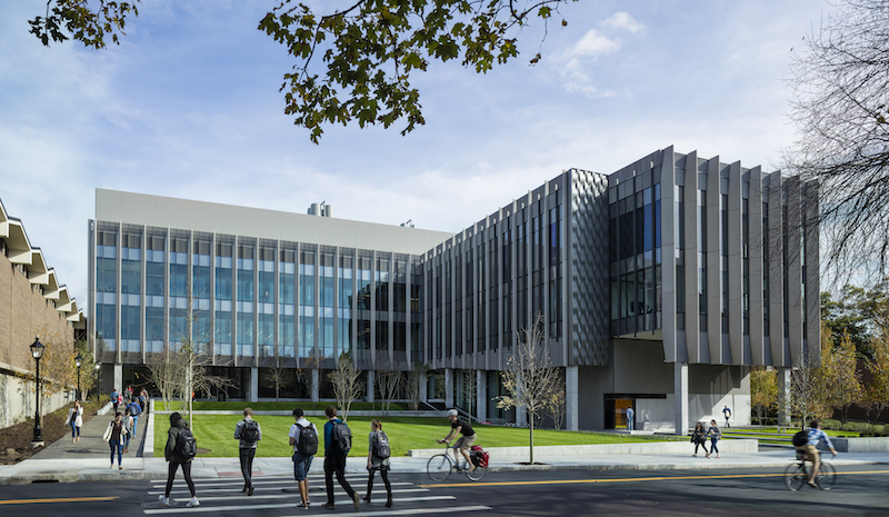 Exterior of Brown University's ERC