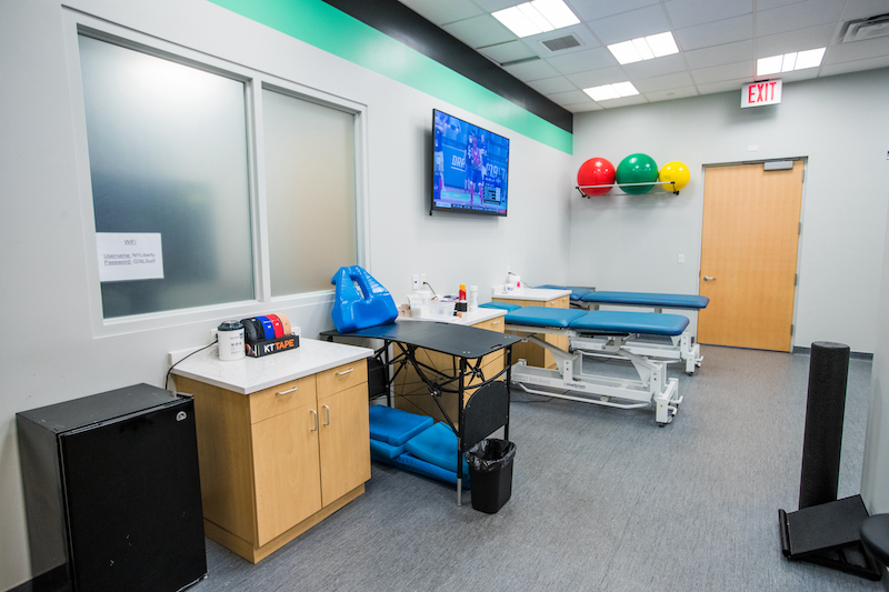 Liberty Locker room training room