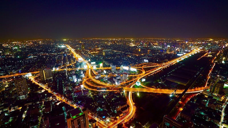 Bangkok at night