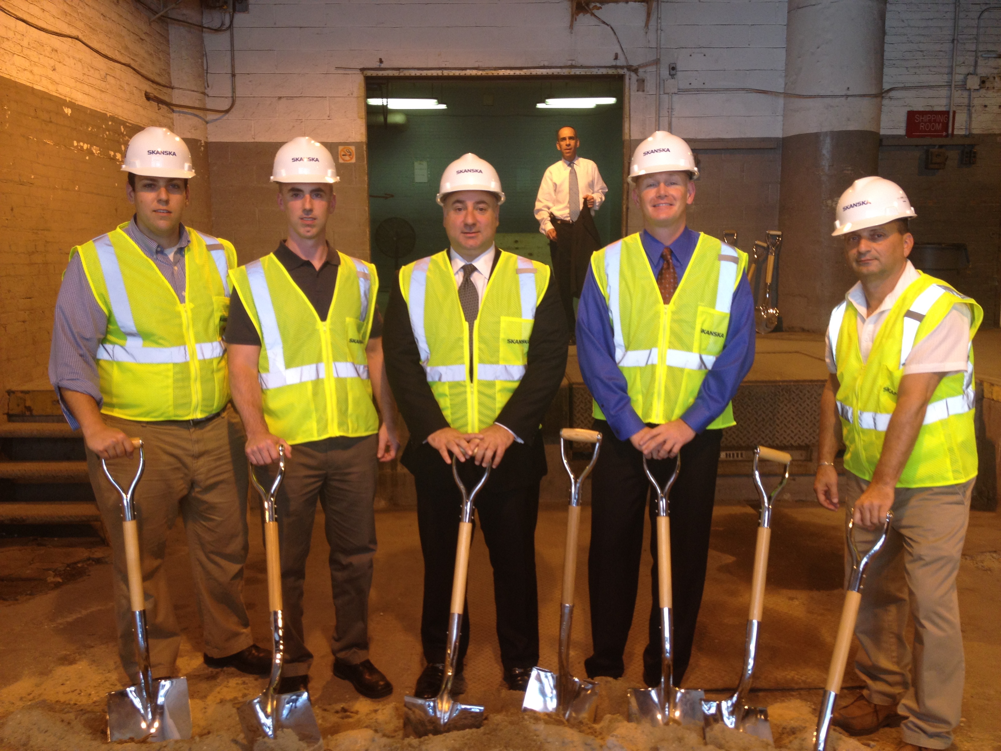 Beacon High School groundbreaking ceremony. 