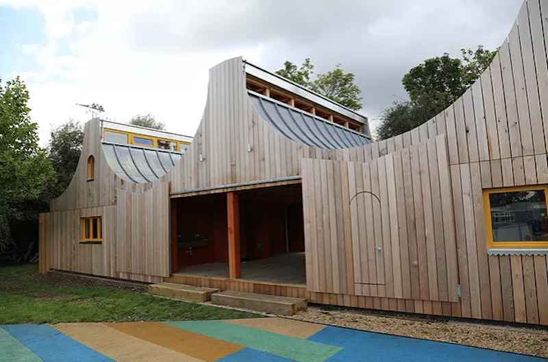 Belvue school's woodlands classrooms