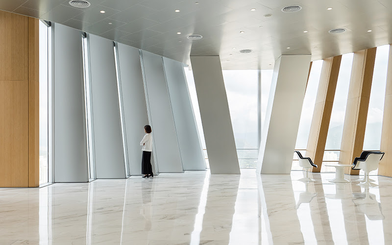 Interior of the Shenzhen Energy headquarters