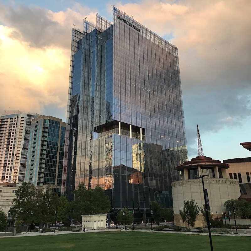 Bridgestone tower in Nashville, Tenn.