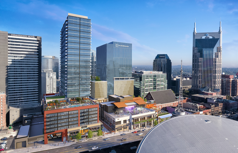 Fifth + Broadway Aerial