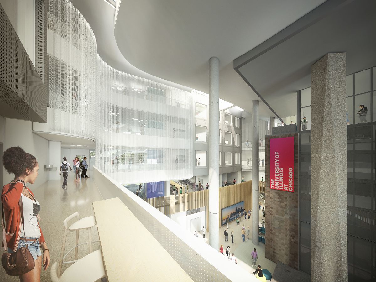 CDRLC interior atrium space