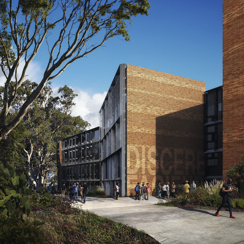 Cal Poly entrance area