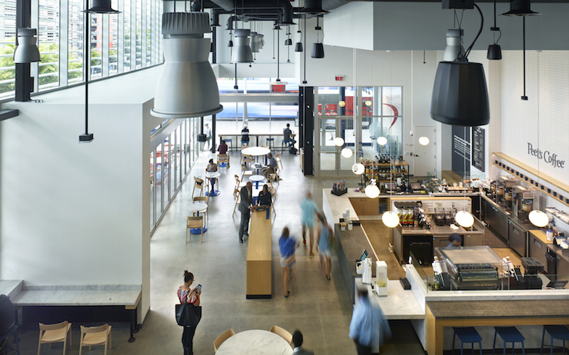 The Peet's Coffee in Capital One Cafe