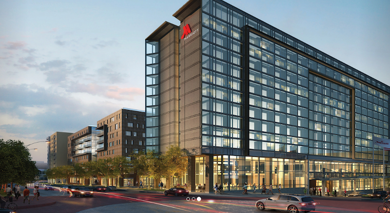 Rendering of The Capitol District Marriott