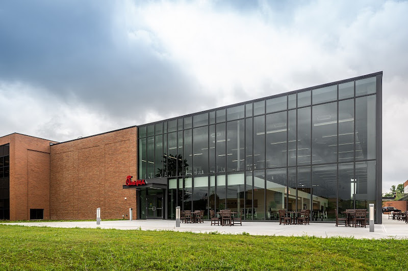 Cedarville University new dining facility addition exterior