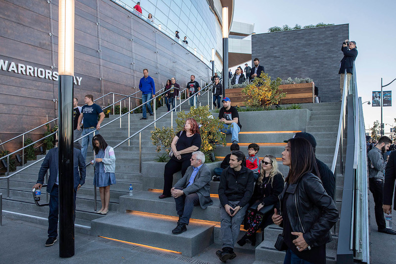 Chase arena outdoor seating