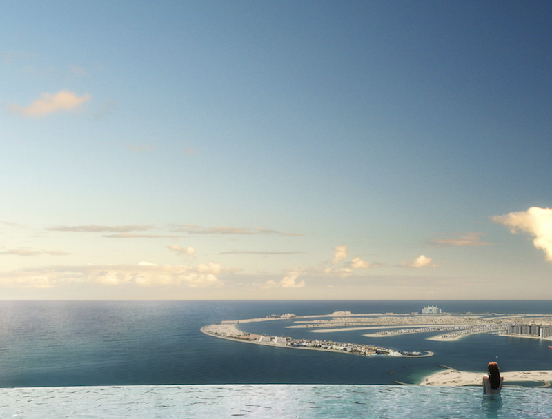 Ciel Tower infinity pool