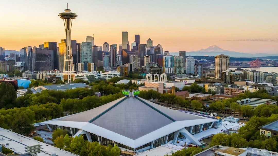 Climate Pledge Arena in Seattle