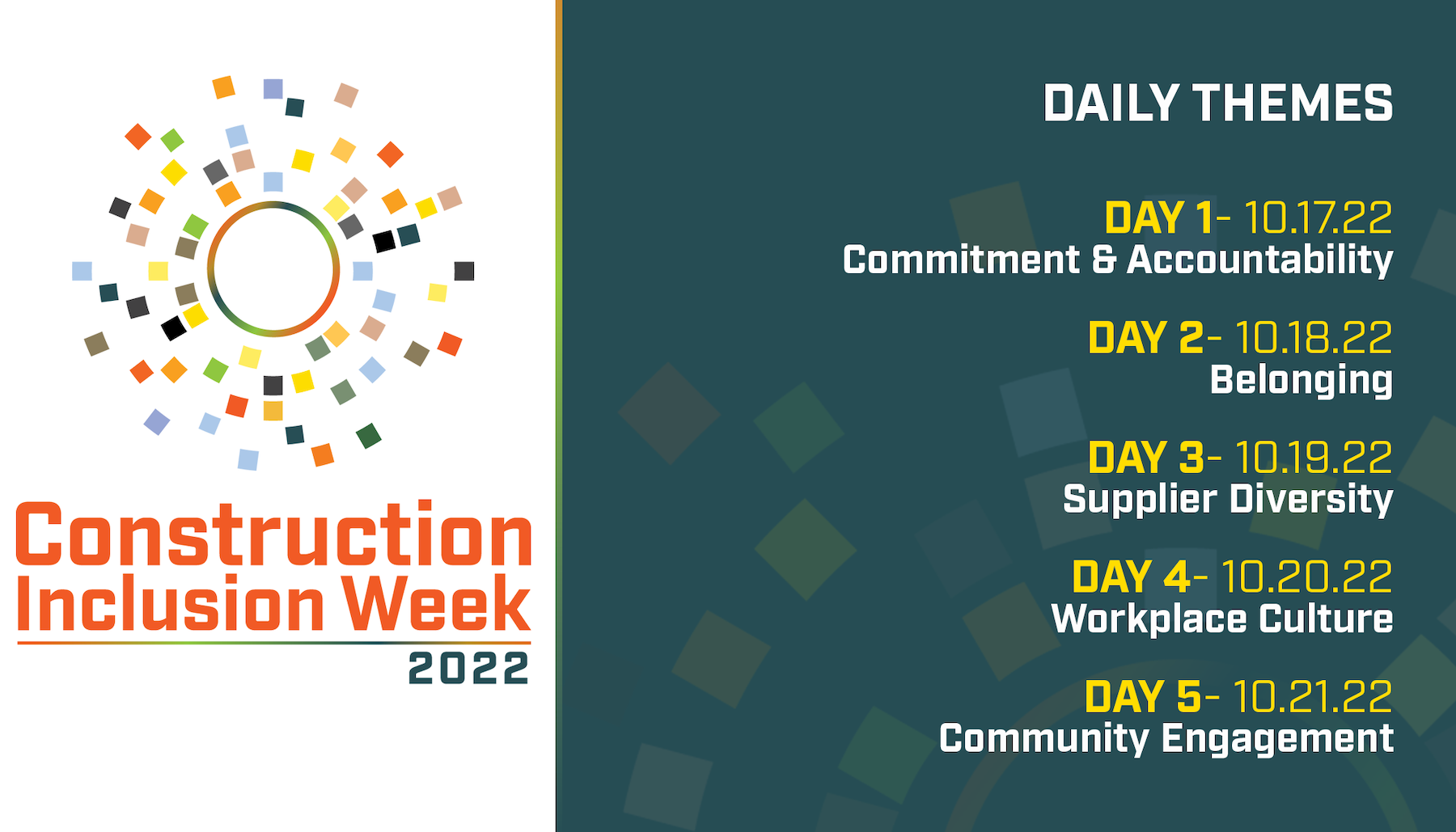 Construction Inclusion Week