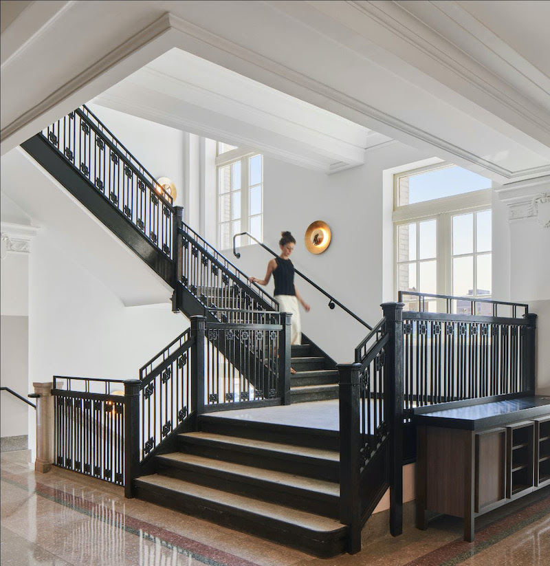 Cook County Hospital building interior