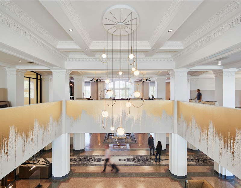 Cook County Hospital interior after renovation